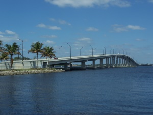 de Edison Bridge over de Caloosahatchee River | Fort Myers